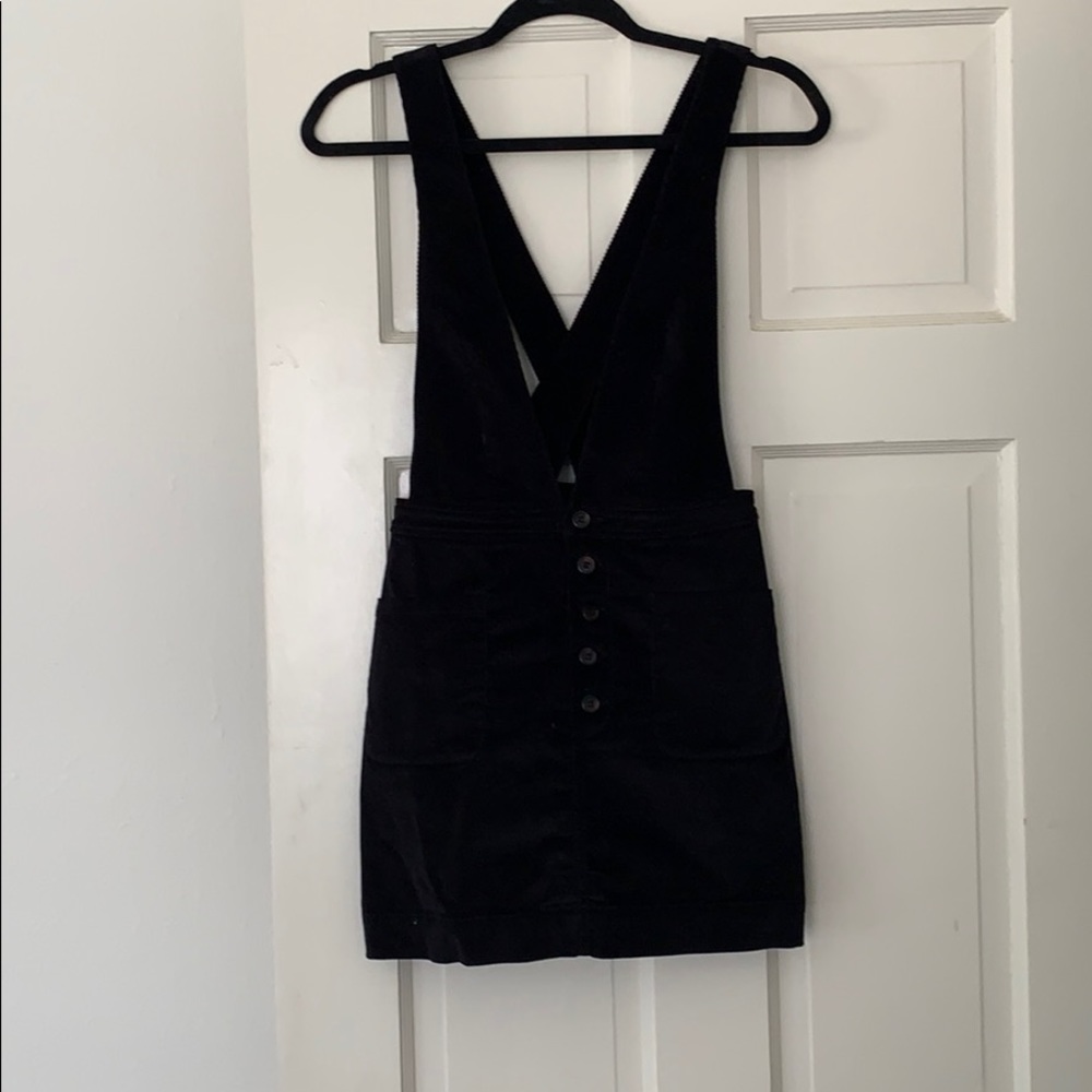 Free People Black corduroy jumper